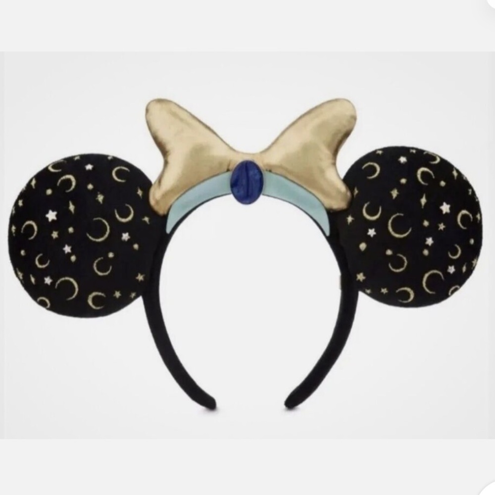 Disney Parks x BaubleBar Jasmine Ear Jeweled Tiara Headband Disney Ears